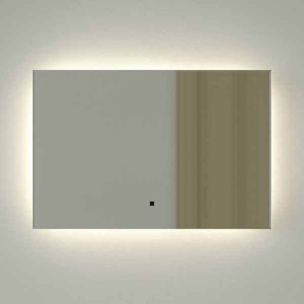 Зеркало Defesto Glow DF 2502RH 60х40 с LED-подсветкой, 4 500 K, инфракрасный выключатель