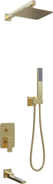 Душевой комплект RGW Shower Panels SP-56G, С ВНУТРЕННЕЙ ЧАСТЬЮ, золото