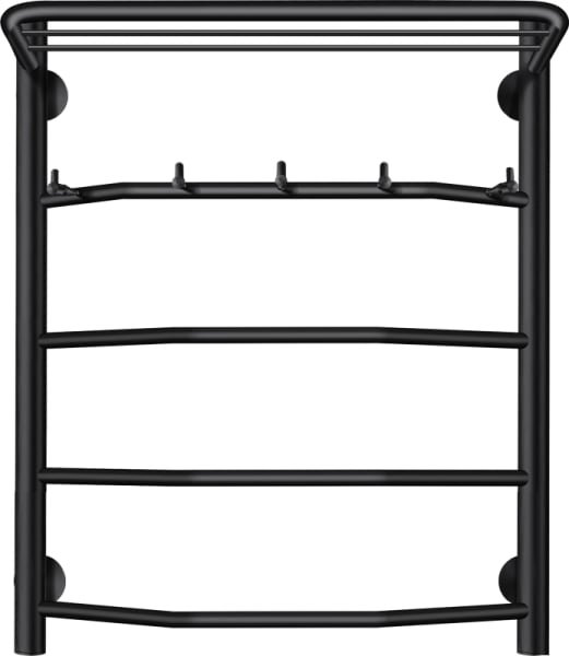 Полотенцесушитель электрический Secado Агата 1 КСП 60x50, черный, R