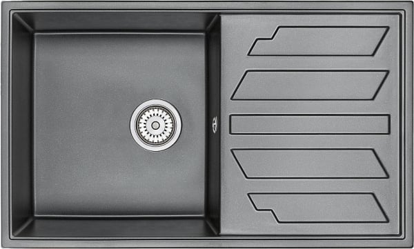 Мойка кухонная Granula 8601, шварц