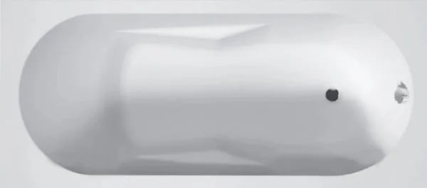 Акриловая ванна Riho Bathtubs Lazy 170x75 см, левая, B078001005