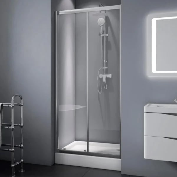 Душевая дверь в нишу BelBagno Due BF-1-100-C-Cr