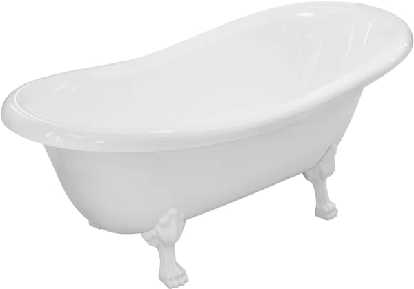 Ванна из искусственного камня Эстет Марсель ФР-00006516 170x80 см, правая, отдельностоящая, белая, о
