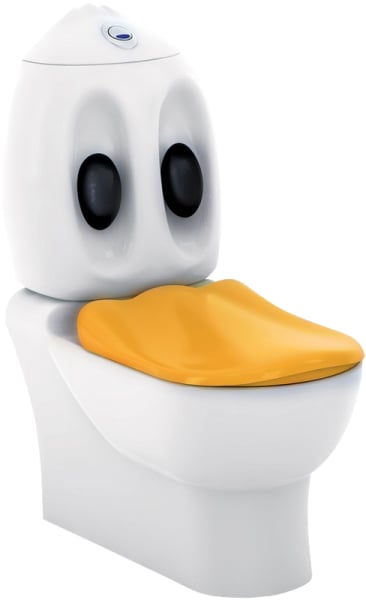 Детский унитаз-компакт Creavit Ducky DC361