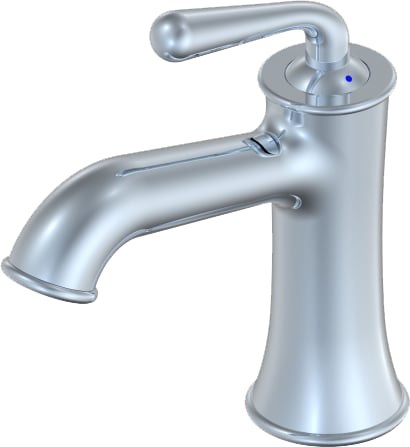 Смеситель для раковины Wonzon & Woghand WW-88139008-CR хром