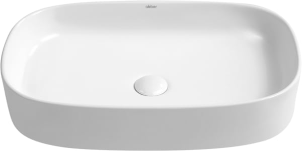 Накладная раковина Abber Rechteck AC2209 белая