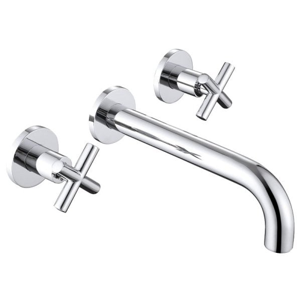 Смеситель для раковины Abber Wasser Kreis AF81121, С ВНУТРЕННЕЙ ЧАСТЬЮ, хром