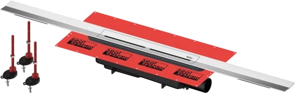 Душевой трап (лоток) TECE Drainprofile 671600 160 см, хром