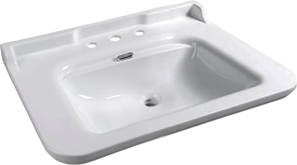 Мебельная раковина Kerasan Waldorf 4142 с 3 отверстиями
