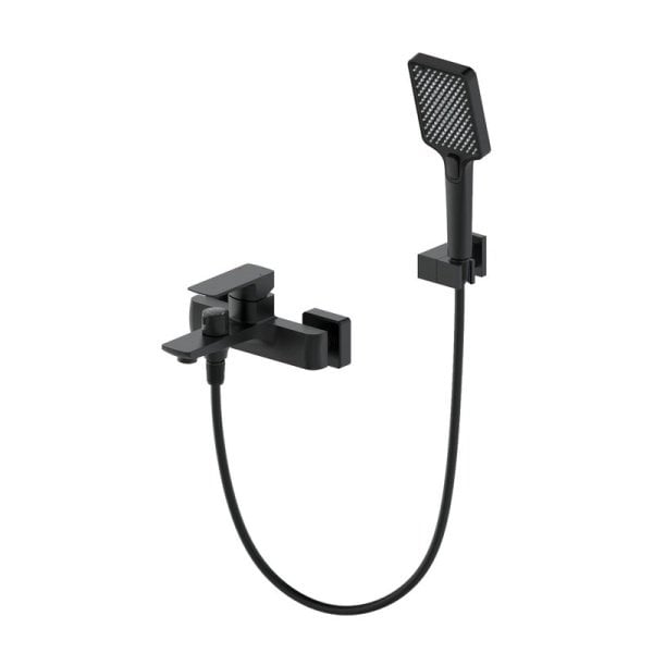 Смеситель для ванны с душем Wonzon & Woghand WW-88639003A-MB, матовый черный