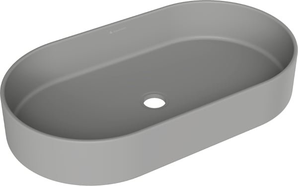 Накладная раковина Aqueduto Espiral ESP0230 60 см серая матовая