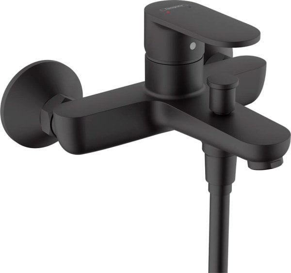 Смеситель для ванны с душем Hansgrohe Vernis Blend 71440670, черный