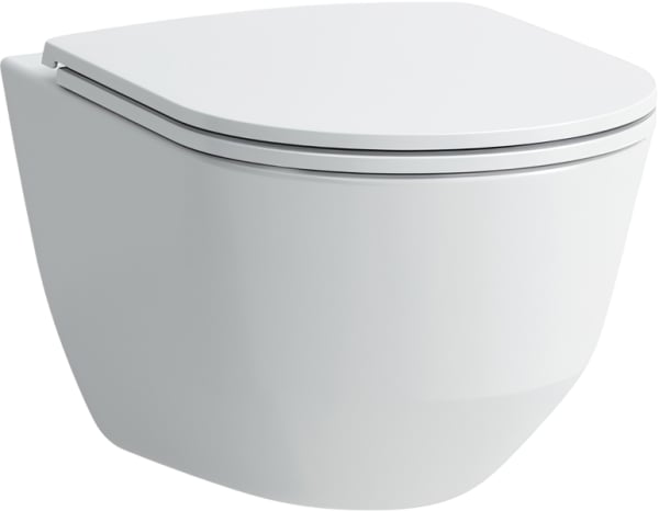 Унитаз подвесной Laufen Pro Rimless 8.2096.6.000.000.1 с тонким сиденьем