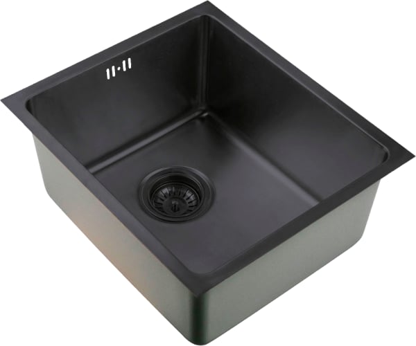 Мойка кухонная Zorg Inox PVD SZR 4438 GRAFIT графит