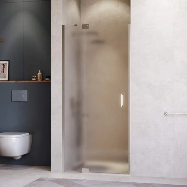 Душевая дверь в нишу RGW Hotel HO-014 1100х2000 профиль хром, стекло матовое