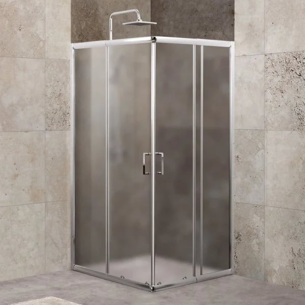 Душевой уголок BelBagno Unique A-2-85/100-P-Cr стекло punto