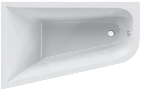 Акриловая ванна AM.PM Spirit V2.0 160x100 см, левая, W72A-160L100W-A2