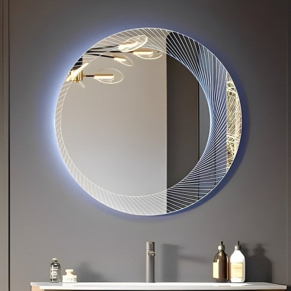 Зеркало круглое Cezares 80x80 с LED-подсветкой