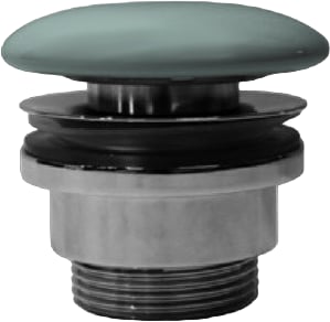 Донный клапан для раковины GSI PVC04 серый