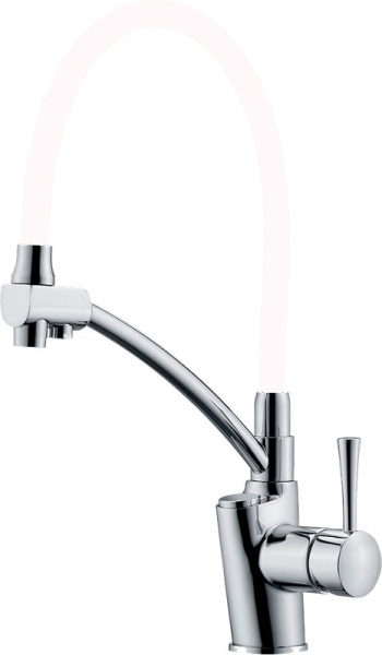 Смеситель для кухни Zorg Sanitary ZR 354-8 YF с гибким изливом