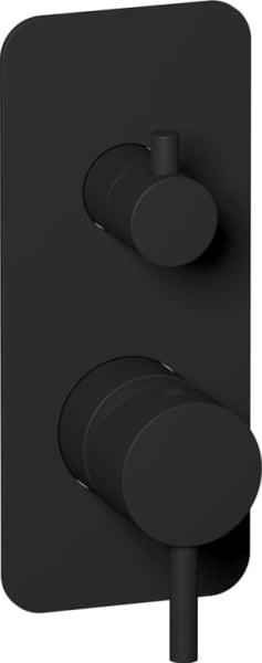 Встраиваемый смеситель IB Rubinetterie Milanotorino EMT312NP matt black