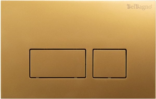 Кнопка смыва BelBagno BB043ORO.MAT матовое золото