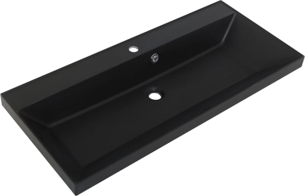Мебельная раковина BelBagno BB900/450-LV-ART-AST-NERO черная матовая