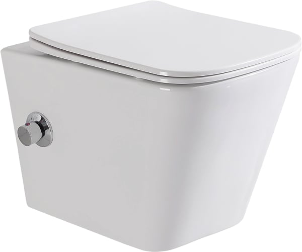 Унитаз подвесной BelBagno Due BB3103CHR-BS/SC