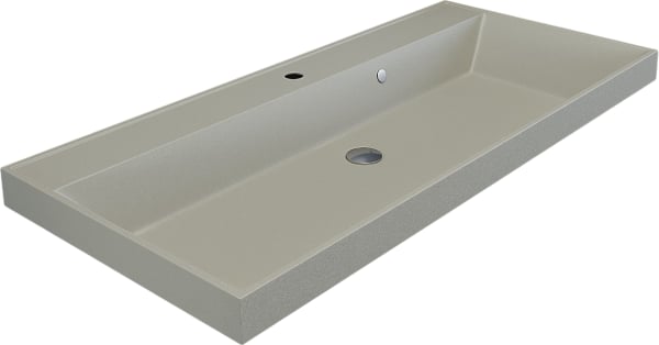 Мебельная раковина Uperwood Classic Quartz 293020637 100 см, матовая бежевая, лен