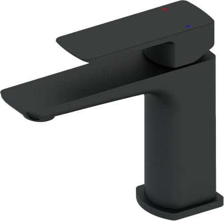 Смеситель для раковины Wonzon & Woghand WW-88139003-MB черный матовый