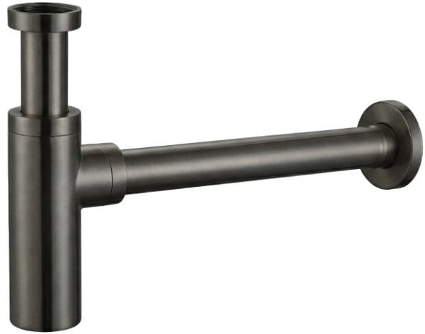 Сифон для раковины Splendy Elegance EL30817MAB, оружейная сталь