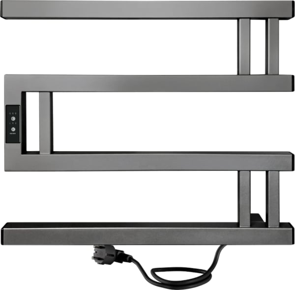 Полотенцесушитель электрический Indigo Muza DGM40-50GFMRt graphite metallic