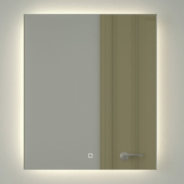 Зеркало Defesto Glow DF 2506S 60х70 с LED-подсветкой, 4 500 K, сенсорный выключатель