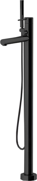 Напольный смеситель для ванны с душем Gattoni Circle One 9008/90NO, nero opaco