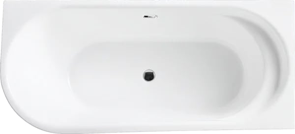 Акриловая ванна BelBagno 150x80 см, правая, BB410-1500-780-R