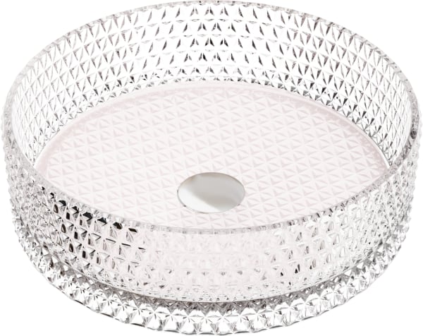 Накладная раковина Ceramicanova Cristal CN6062 прозрачная