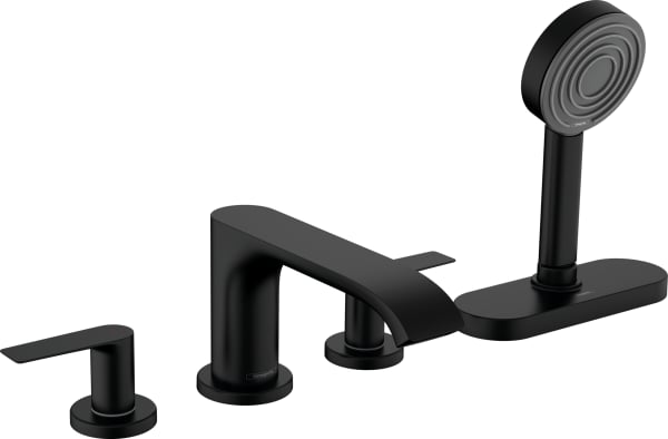 Смеситель на борт ванны Hansgrohe Vivenis 75444670, матовый черный