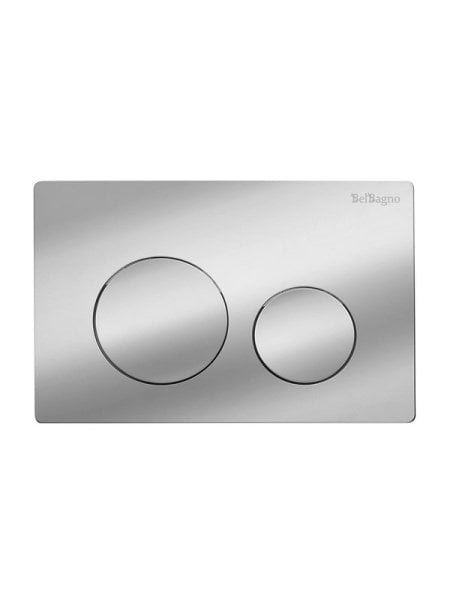 Кнопка смыва для инсталляции BelBagno BB-03C-CRM пластик, цвет хром