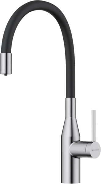 Смеситель для кухни Omoikiri Yatomi 2 Plus BN-BL нержавеющая сталь, черный