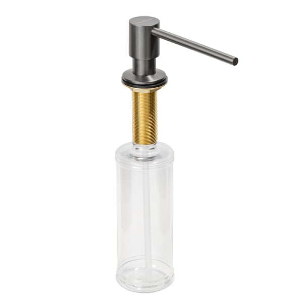 Дозатор для кухонной мойки AltroBagno Flusso 080503GM оружейная сталь