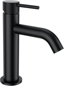 Смеситель для раковины Wonzon & Woghand WW-H1061-MB черный матовый