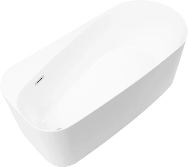 Отдельностоящая ванна Allen Brau Priority 1 170x80 см, белая матовая, 2.31001.21