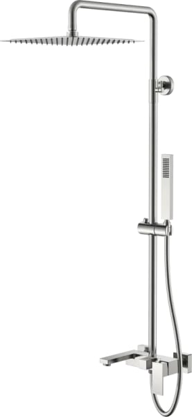 Душевая стойка Boheme Qubic 478-NB, brushed nickel