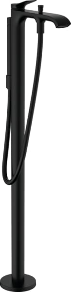 Напольный смеситель для ванны с душем Hansgrohe Vivenis 75445670, матовый черный