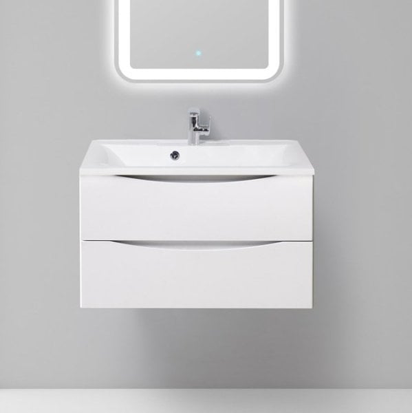 Тумба под раковину без столешницы BelBagno Marino 80 bianco opaco