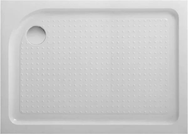 Поддон для душа BelBagno Tray 100х80 L с сифоном
