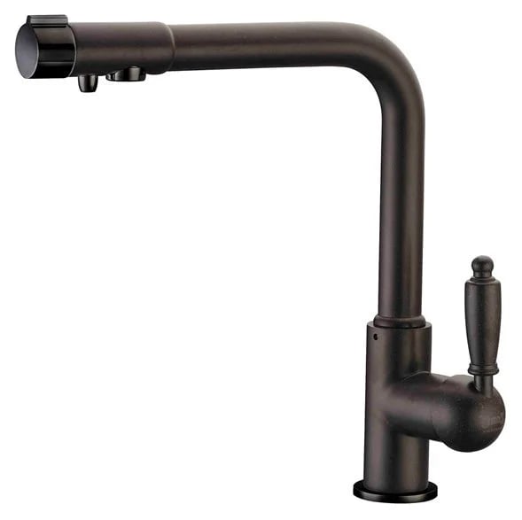 Смеситель для кухни Zorg Clean Water ZR 320 YF-33 черный металл