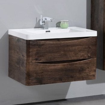 Тумба под раковину без столешницы BelBagno Ancona-N 80 rovere more подвесная