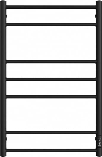 Полотенцесушитель электрический Двин L neo 80/50 чёрный матовый