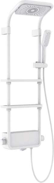 Душевая стойка AQUAme AQM8003W, белая